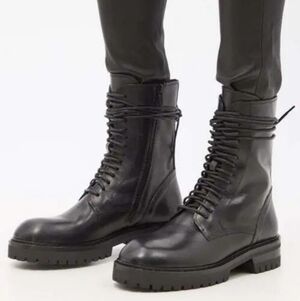 Ann Demeulemeester Alex Lace Up boots size 35 new floor model